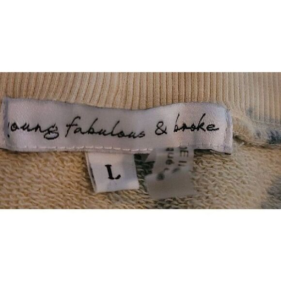 young fabulous and broke tie dye 2 pcs shirt and skirt - Picture 2 of 4